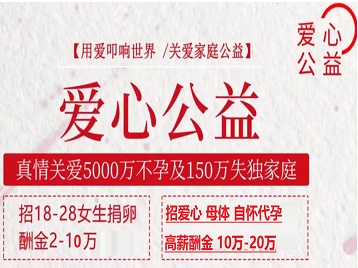 新蔡捐卵助孕生子 爱心志愿者招募